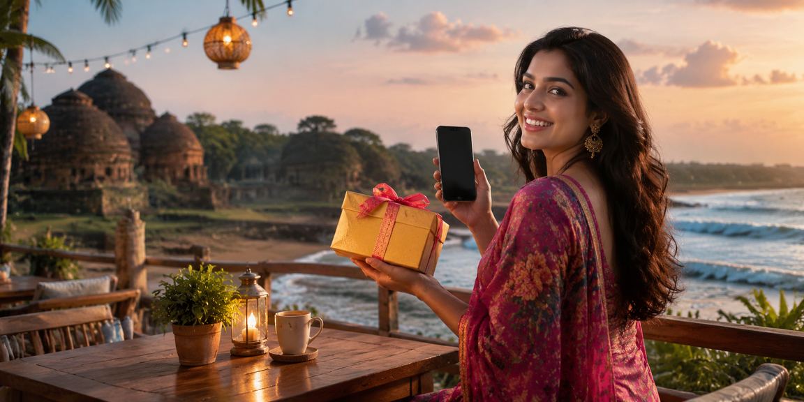 কুমিল্লায় সমুদ্রের পাশে মোবাইল ক্যাসিনো ভাউচার অ্যাপ্লাই করছেন একজন ব্যবহারকারী